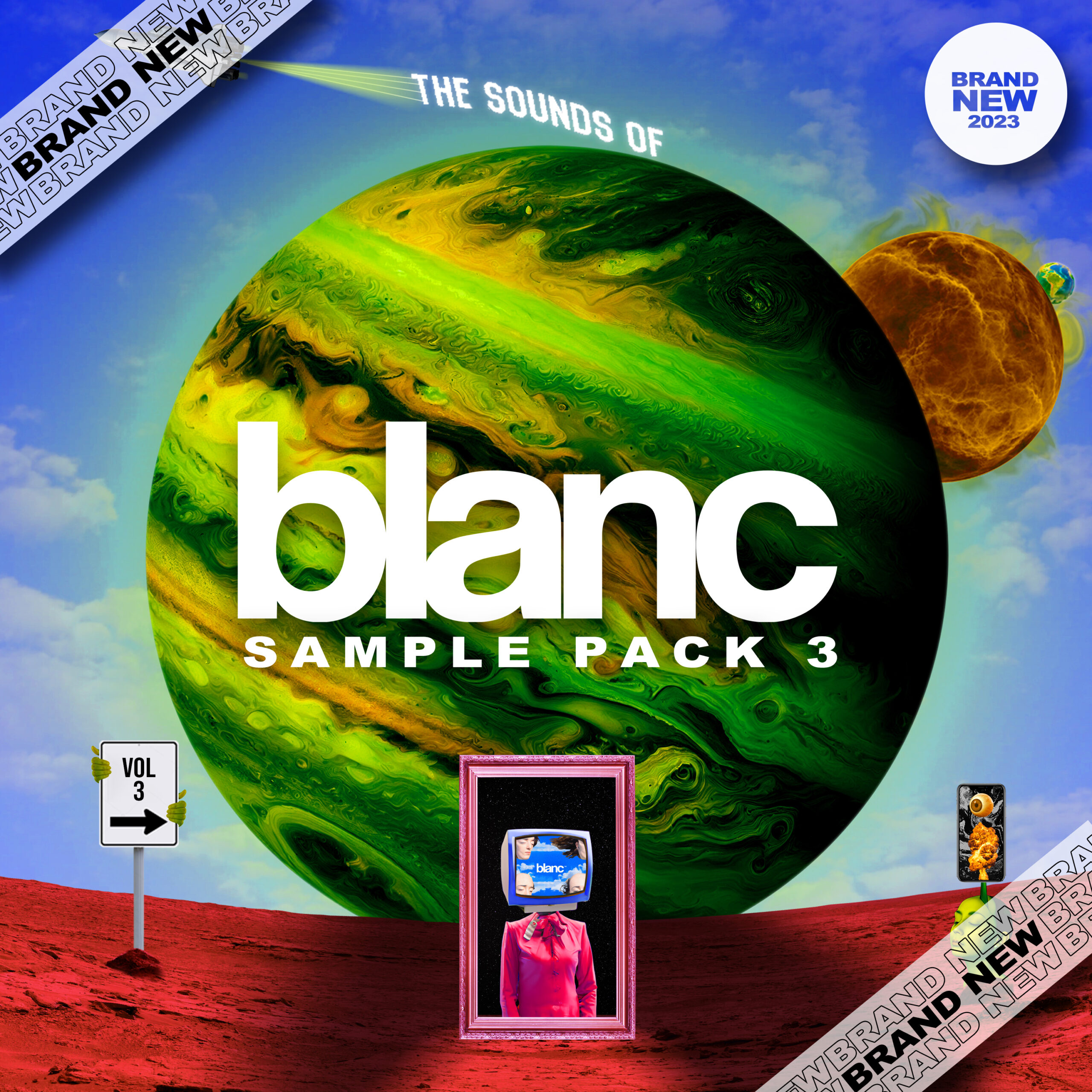 BRAND NEW: THE SOUNDS OF blanc: Volume 3 - blanc